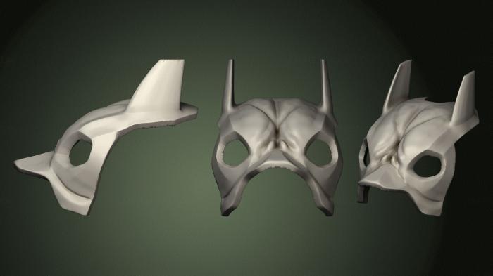 Mask (MS_0372) 3D model for CNC machine
